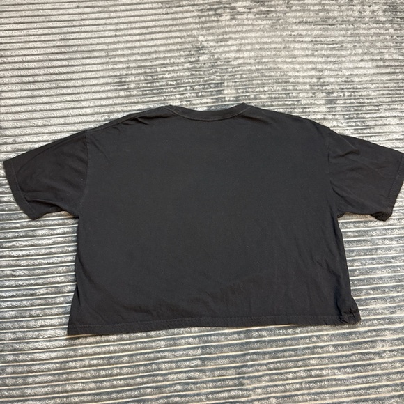 Black Cosmic Cowgirl Graphic crop Tee size XL - Picture 3 of 4